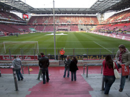 Das Stadion des 1. FC Köln am Samstag